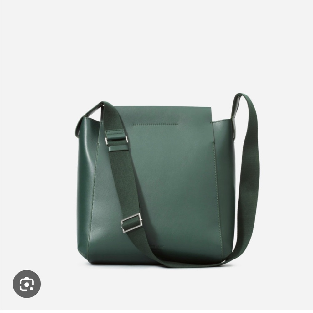 Everlane the Form Bag Dark Green